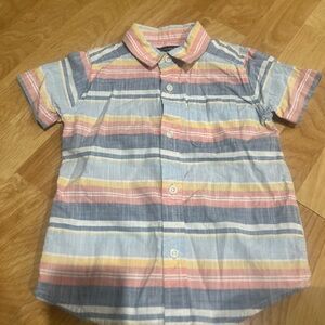 The Children's Place Multicolor Striped Button Down Shirt